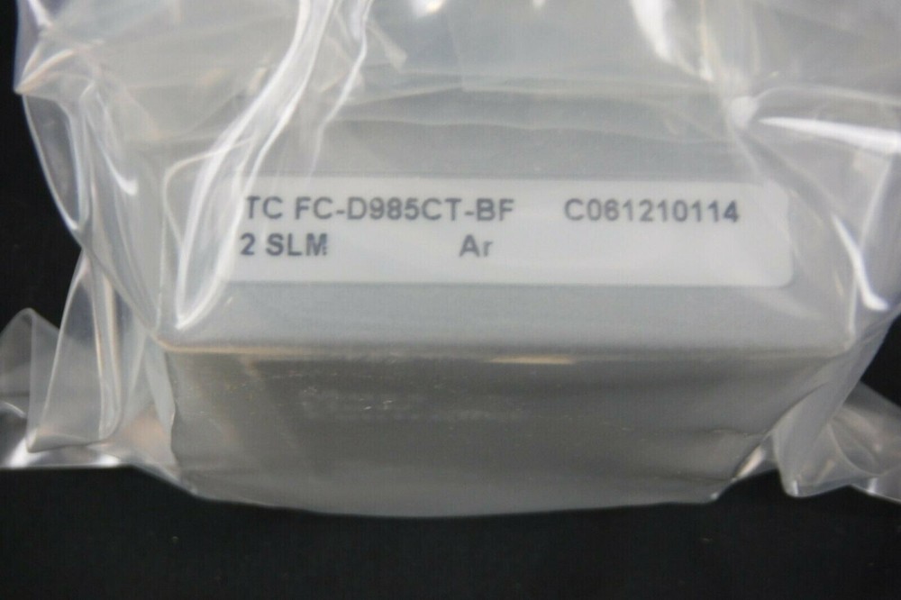 ADVANCED ENERGY AE TC FC-D985CT-BF ARGON 2SLM MASS FLOW CONTROLLER MFC