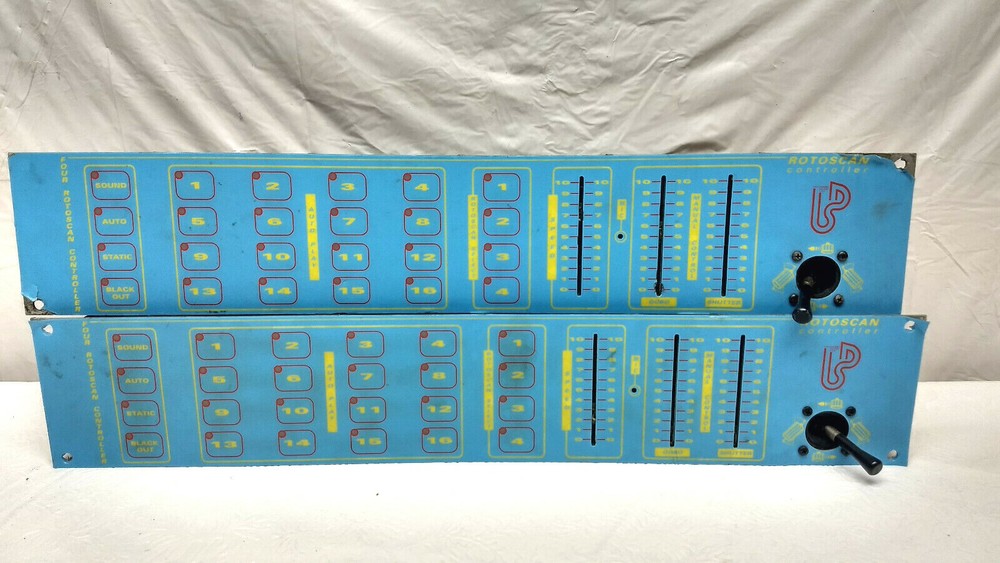 * LOT OF 2 * Programmi Sistemi Luce Rotoscan Controllers