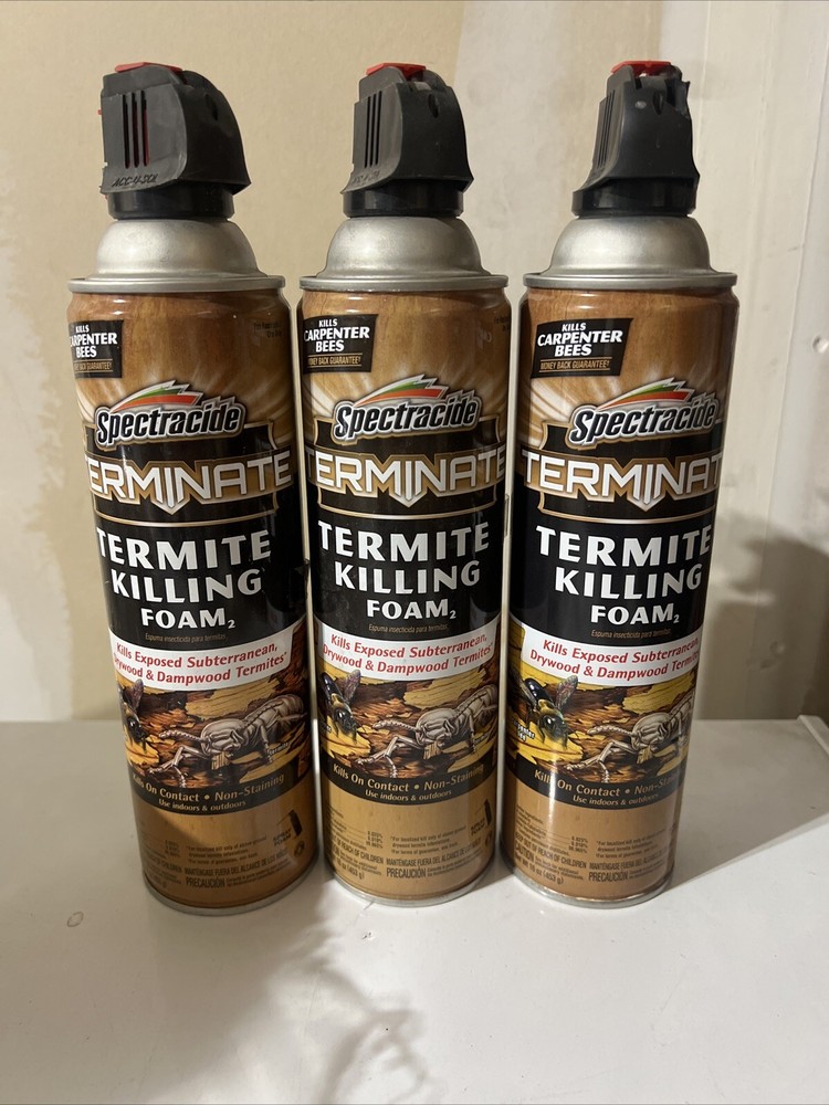 (3-Pack) Spectracide Terminate 16 oz. Termite Killing Foam