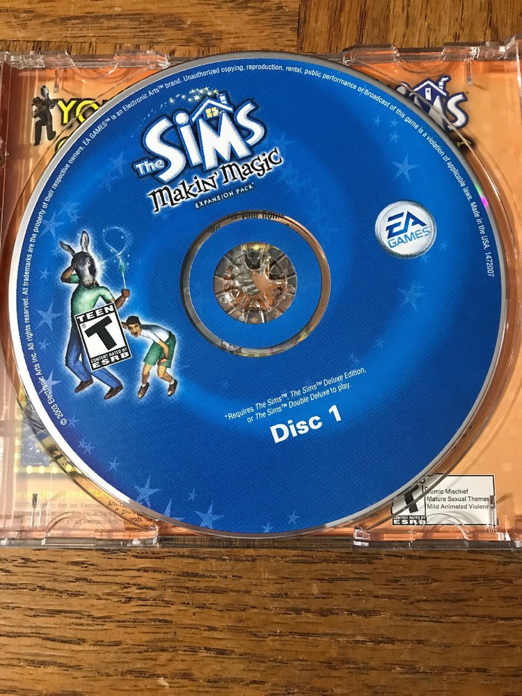 The Sims Makin Magic Expansion Pack PC Game