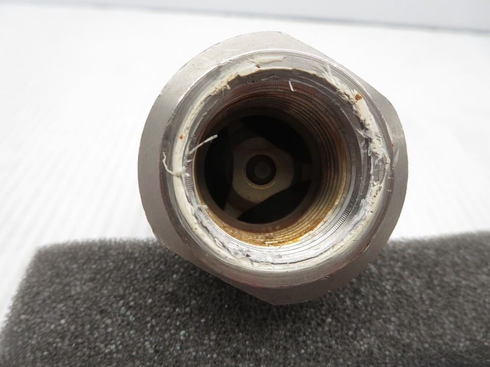 Foster Mfg. H6 Quick Disconnect Coupling Stainless See Description Used