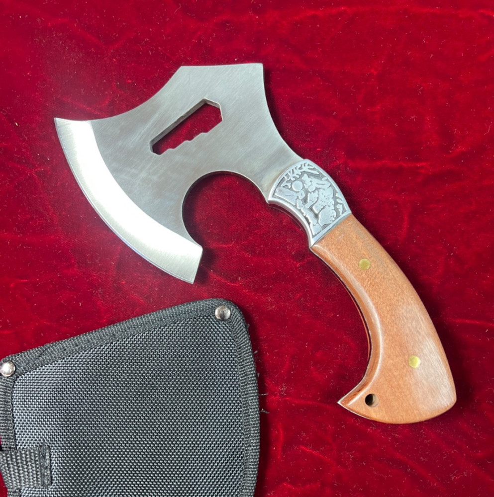 Multi-Tool Hatchet With Case - Thick and Sturdy