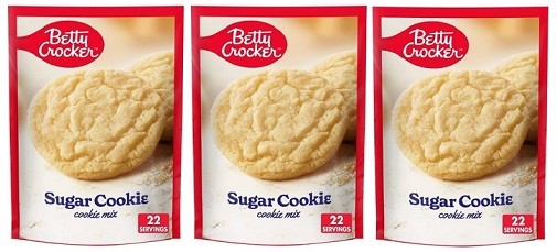 Betty Crocker Cookie Mix Sugar Cookie 3 Pack
