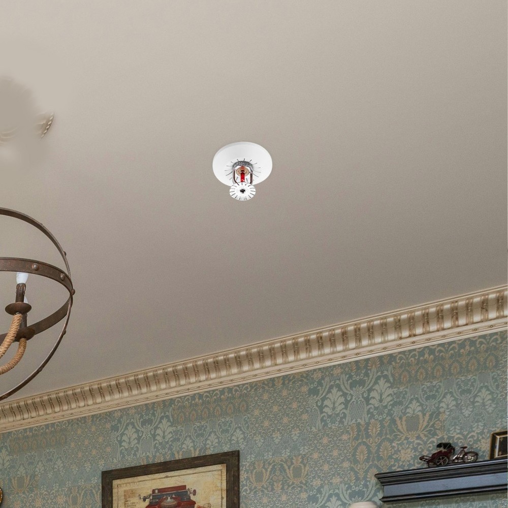 20 PCS Fire Sprinkler Accessories Replacement Ceiling Cover Plate