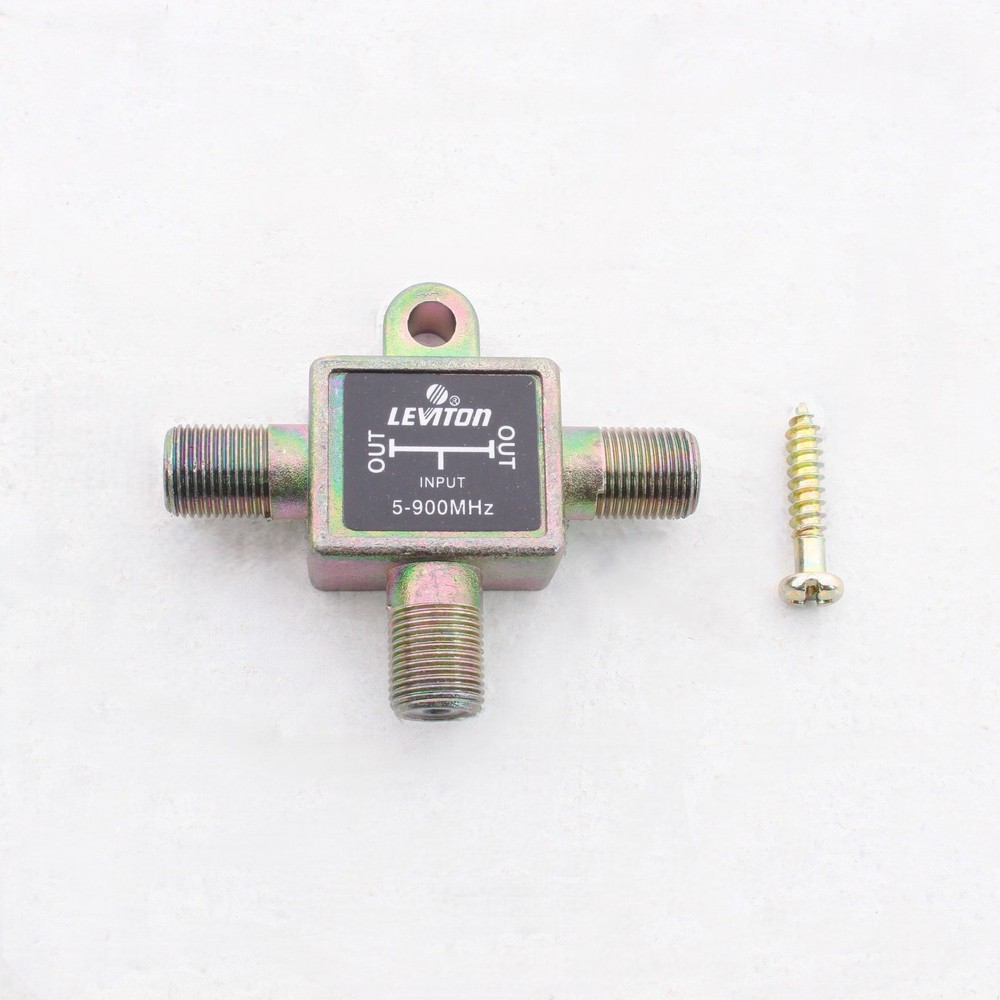 12 Leviton 900 MHz Leviton 2-Way Video Distribution Splitters C5002