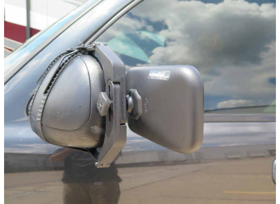CIPA Universal Fit Towing Mirrors - Clip-On - Qty 2