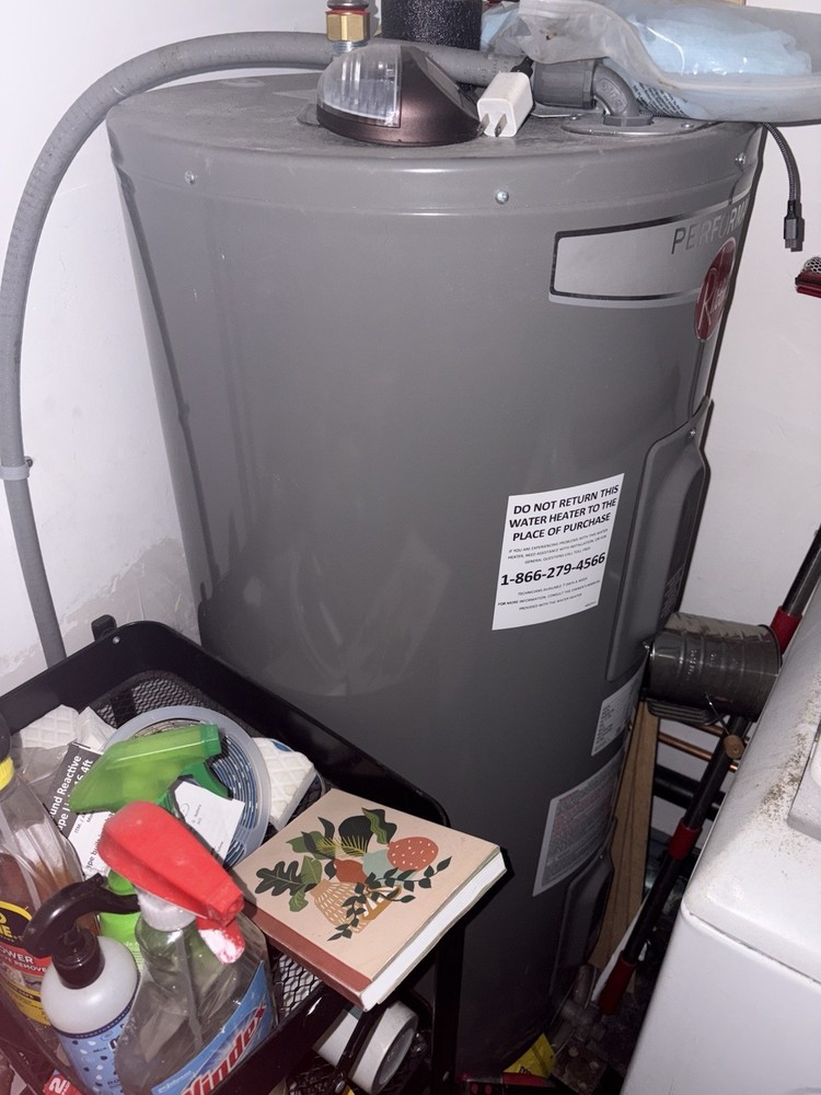 Rheem Performance Water Heater 40 Gal 4500W Elements Electric Tank