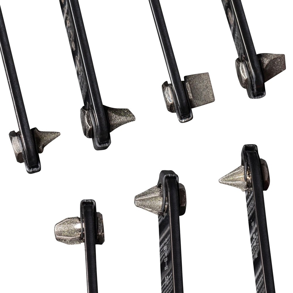 Low Profile Diamond Coated Phillips & Slotted Screwdriver Set