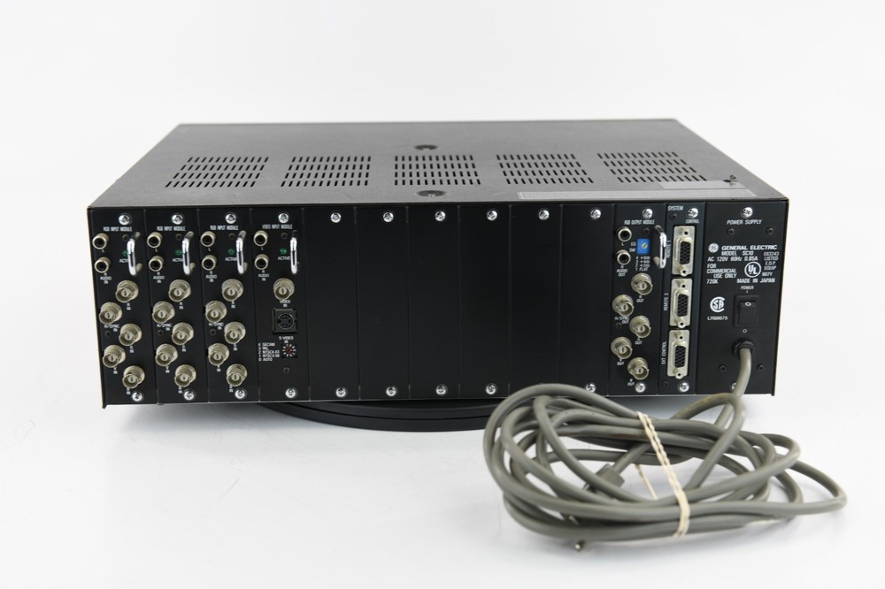 GE System Controller Model SC10 - RGB & Video Input Modules - For Parts