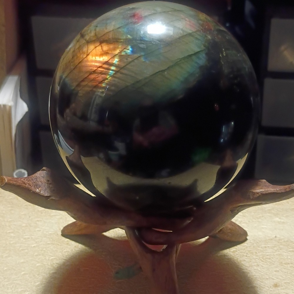 Polished Labradorite Sphere