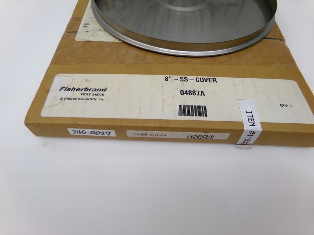 Fisherbrand 04887A 8"-SS-COVER