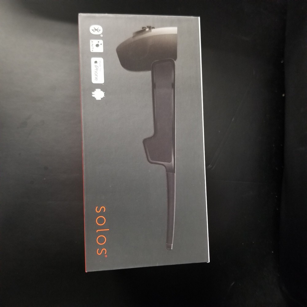 Solos Smart Glasses iPhone and Android Compatible wide screen display