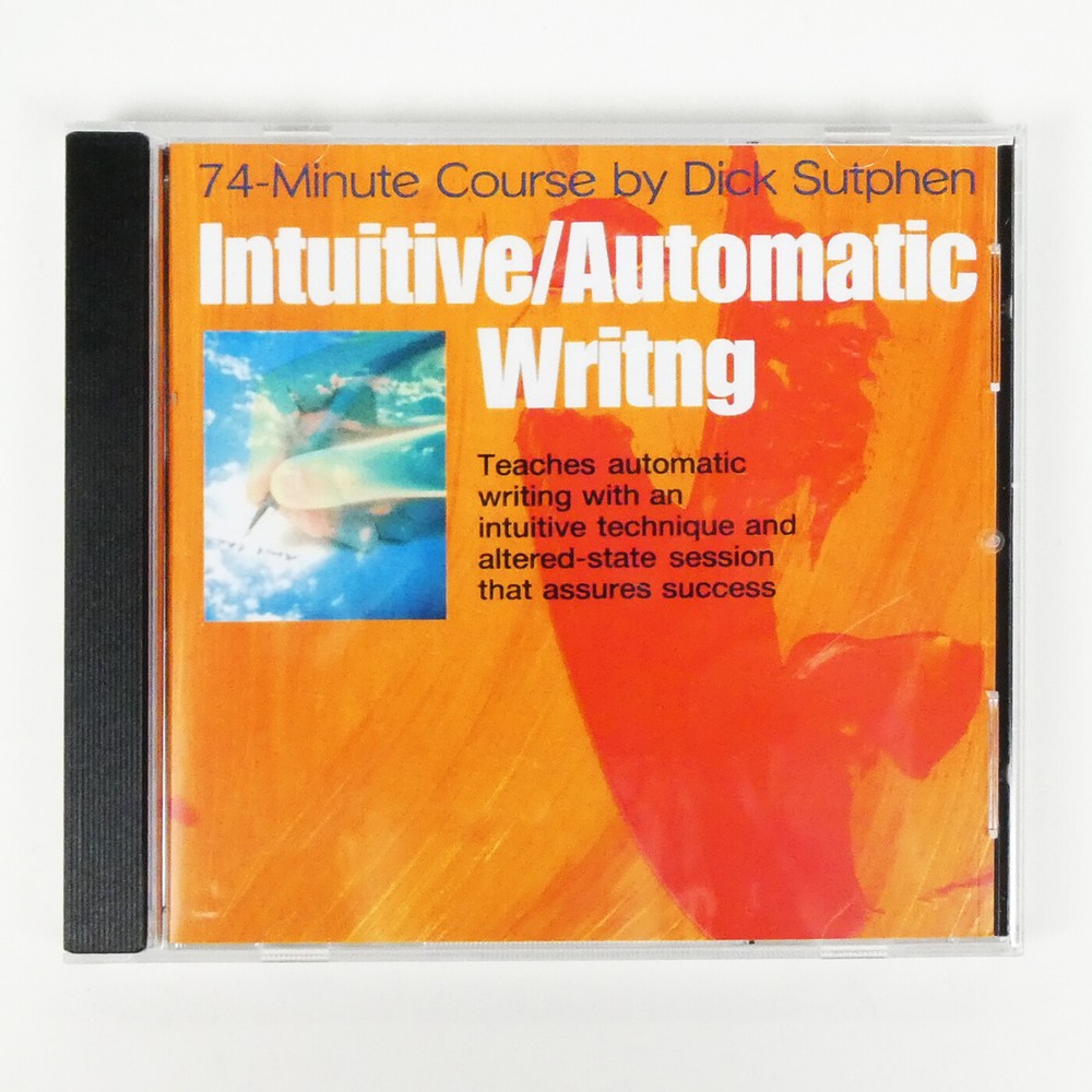 INTUITIVE AUTOMATIC WRITING 74 Minute Course Dick Sutphen Writer Self Hypnosis
