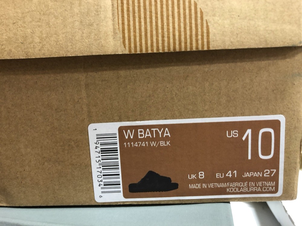 Koolaburra Womens Batya Slipper Black Size 10 M