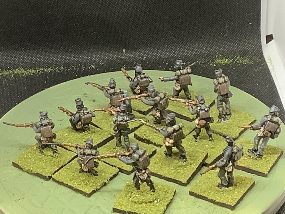 25mm Handpainted Confederate Infantry (14)