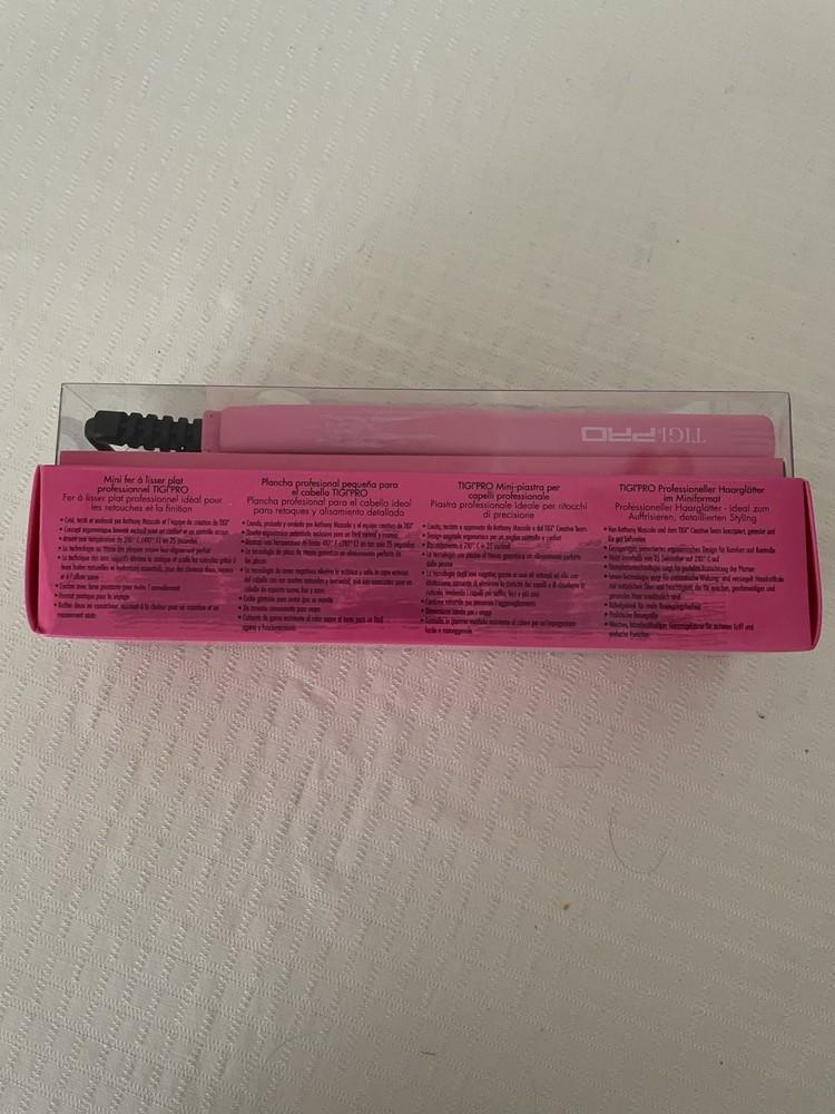 TIGI’PRO Professional Mini Flat Iron