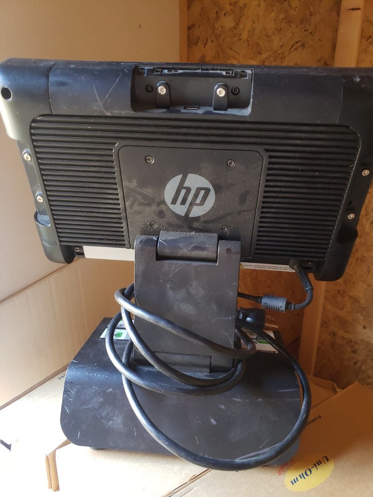HP RP2 Retail System 2030 POS Touchscreen AIO Computer w/ Adapter Stand...(OSSD)