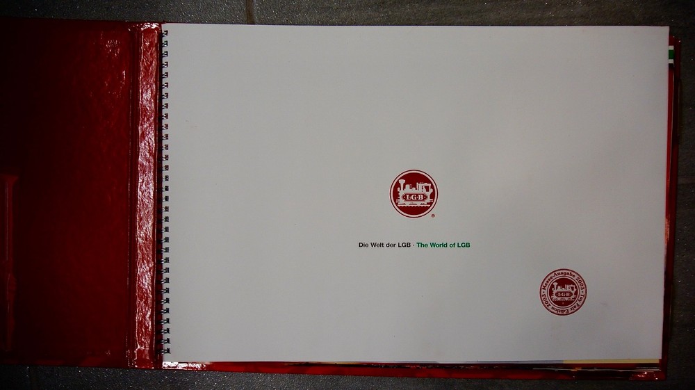 2003 LGB Hardcover Catalog plus 2004 overview