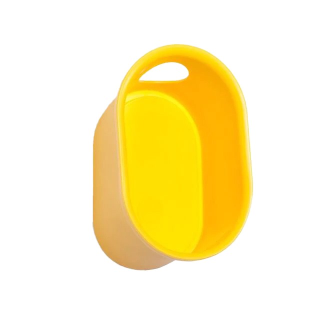 Cycloc Loop Wall Mount Bicycle Accessory Storage - Durable Polypropylene, Yellow