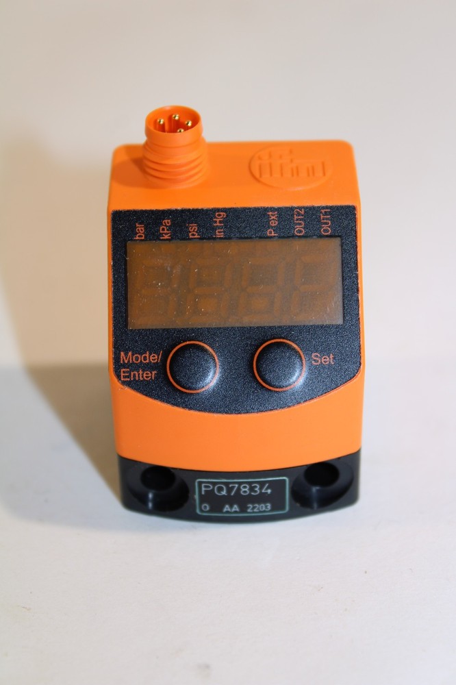 IFM PQ7834 Pressure Sensor NEW