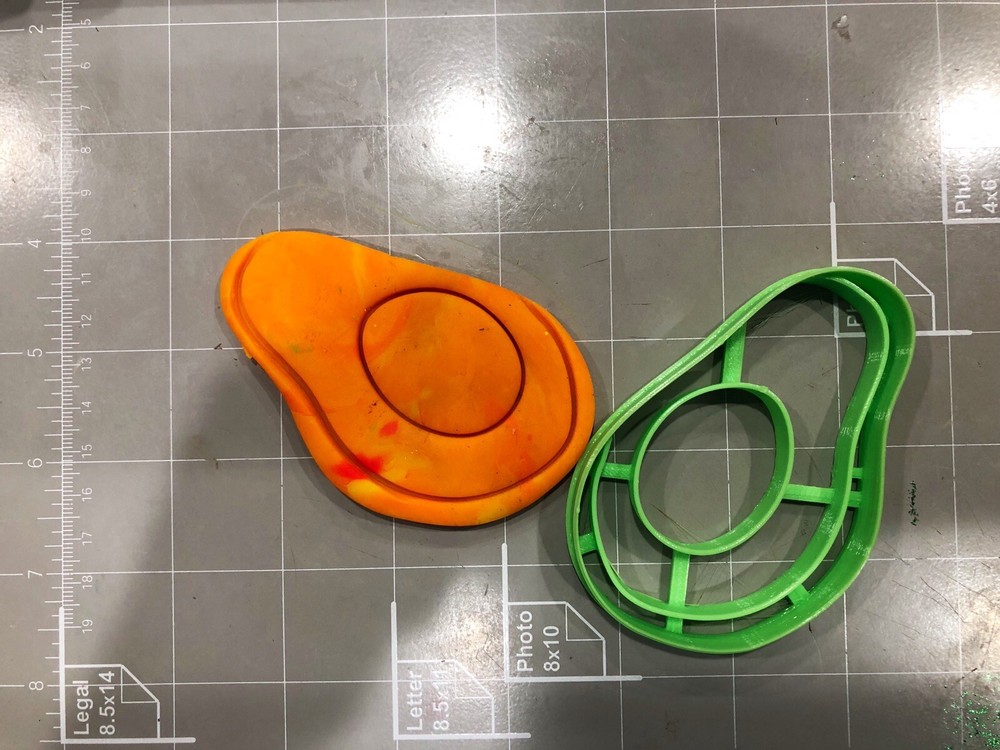 Avocado Cookie Cutter