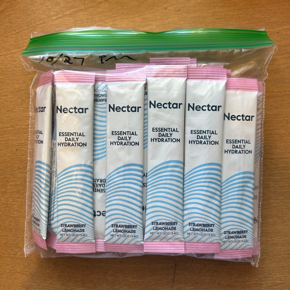 Nectar Hydration Essential Daily Hydration Strawberry Lemonade Flavor