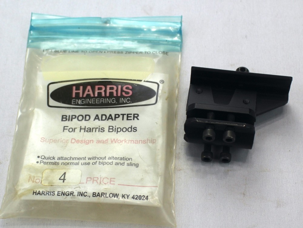 Harris Bipod Adapter #4 Unused NOS
