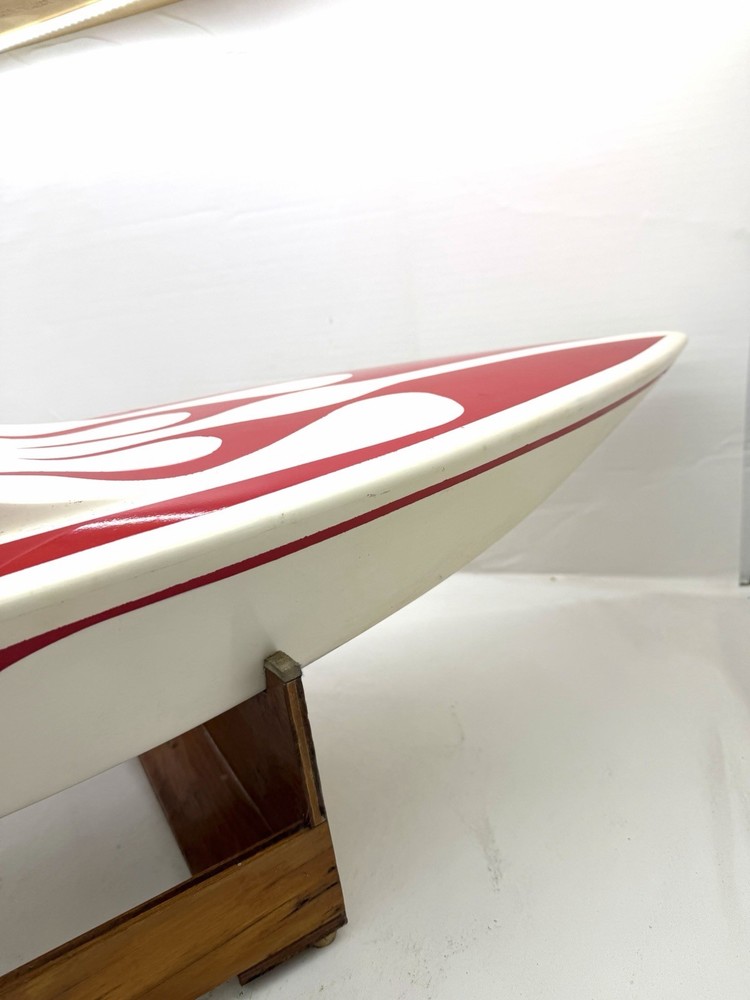 Custom 40” RC V Hull Boat Complete Nitro With Stand