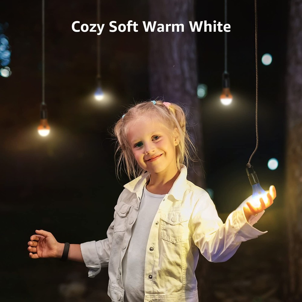 Lepro LED Camping Lantern, 3000K Warm White, 5000K Cool 6000K Daylight