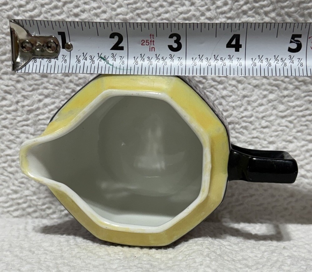 Leon D. Bloch & Co. Creamer Sugar Bowl Imported From Germany Uniquely Colored