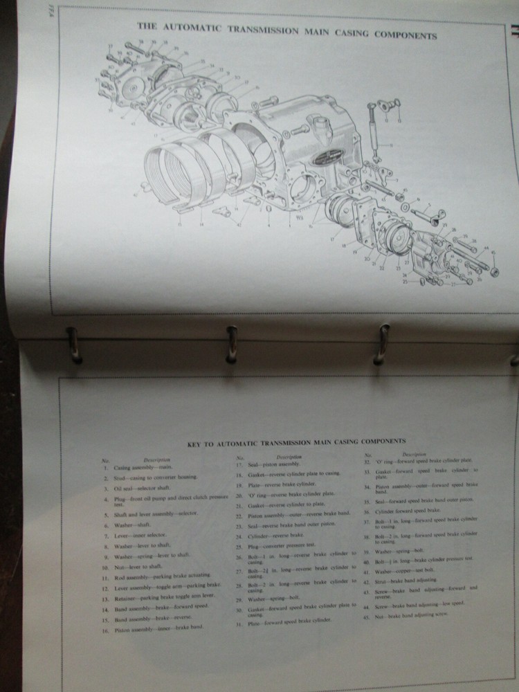 Austin A99 Westminster workshop manual no AKD1177 issue 8.Morris BMC.