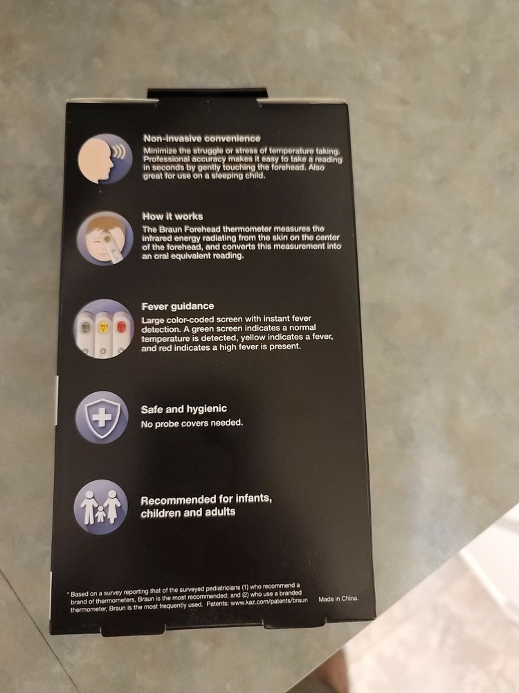 Braun BFH175 Baby Forehead Thermometer