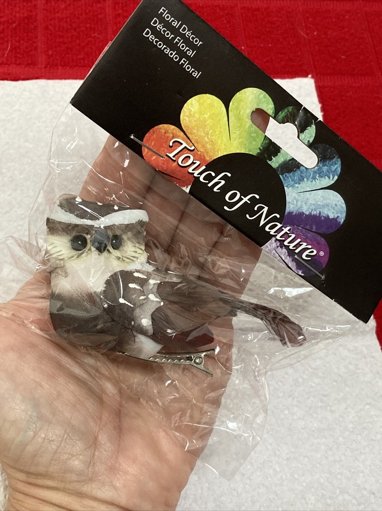 “OWL” CRAFTING BIRD WITH CLIP-NIP