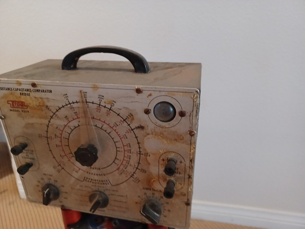 VINTAGE EICO Resistance Capacitance Comparator Bridge Model 950B