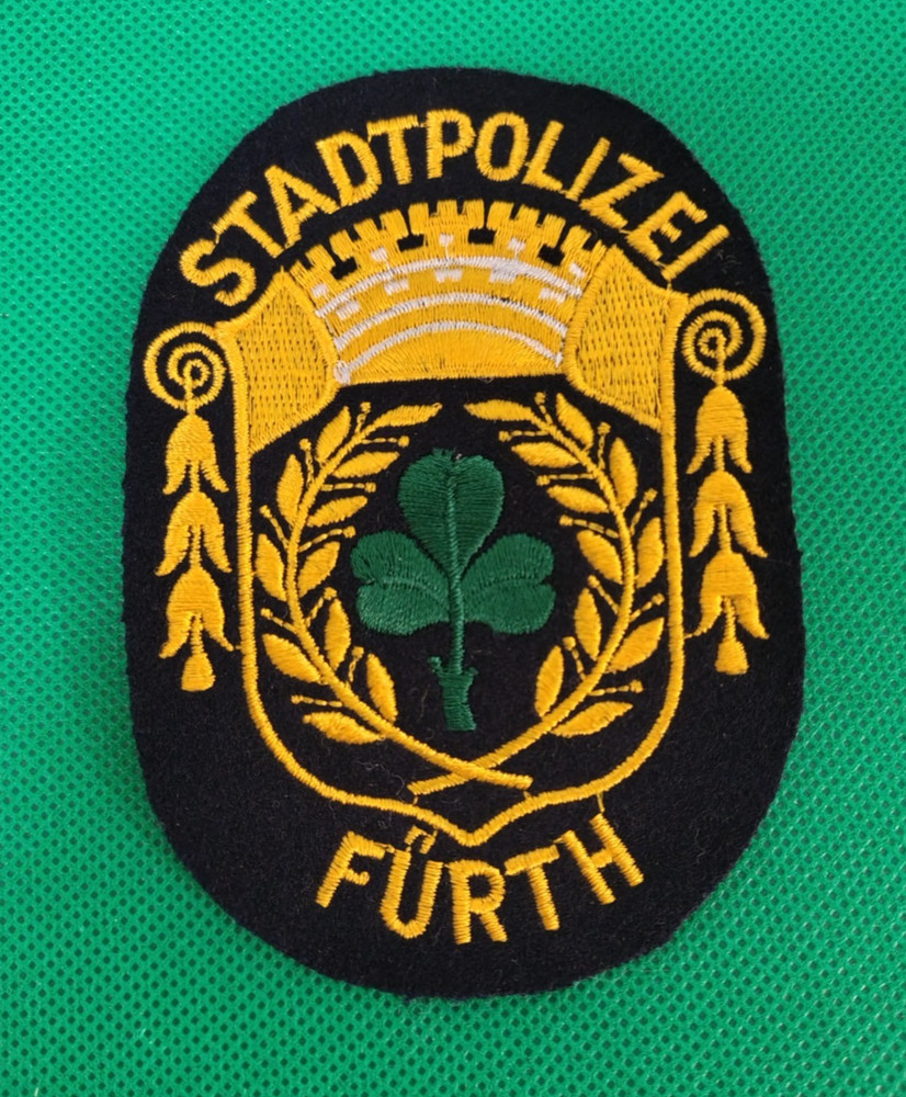 GERMANY DEUTSCHLAND PATCH POLICE POLIZEI FURTH
