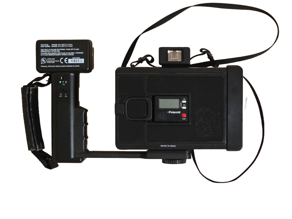 Vintage Polaroid ProPack Professional Instant Camera w/Electronic Flash Untested