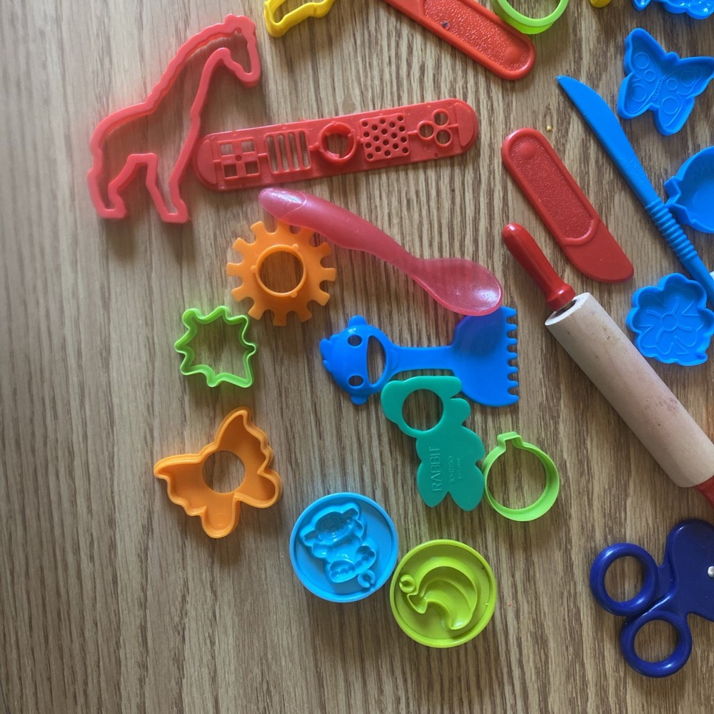 Play-Doh Dough Molds, Accessories, Tools, Cookie Cutters