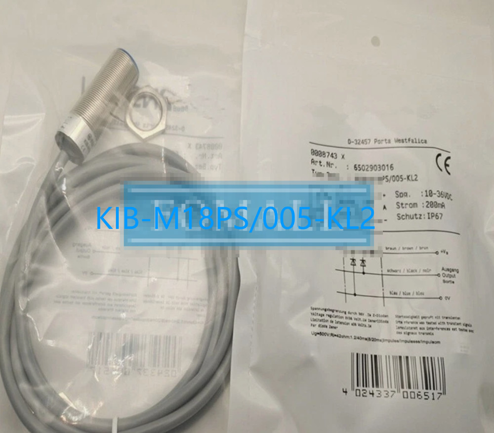 1pc New Proximity Switch Sensor KIB-M18PS/005-KL2 @yay