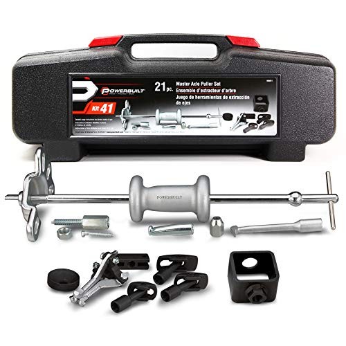 Master Axle Puller Tool Set, Remove Car Front and Rear, Bearings and 21 Piece