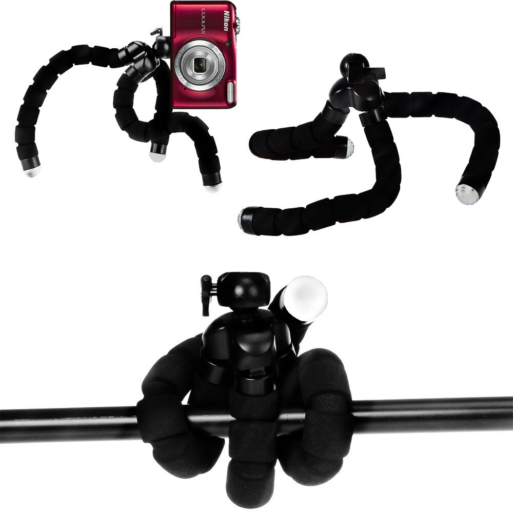 Adjustable Tripod Stand Flexible Octopus Phone Holder for iPhone Camera Bracket