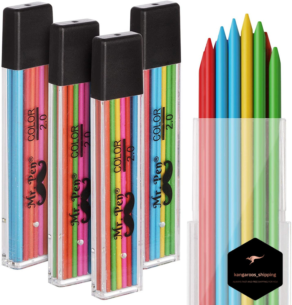 Mr. Pen Mechanical Lead Pencils Refills  2mm 48 Pack