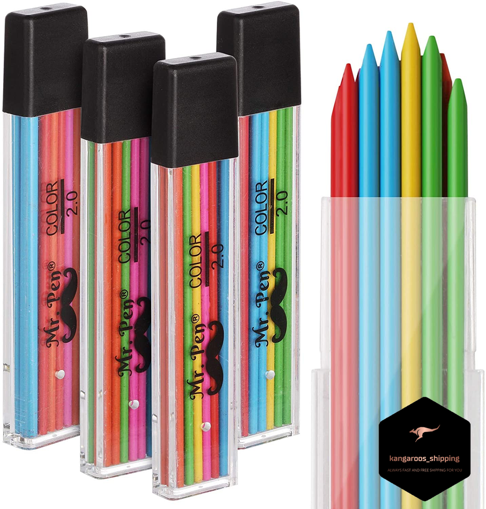 Mr. Pen Mechanical Lead Pencils Refills 2mm 48 Pack