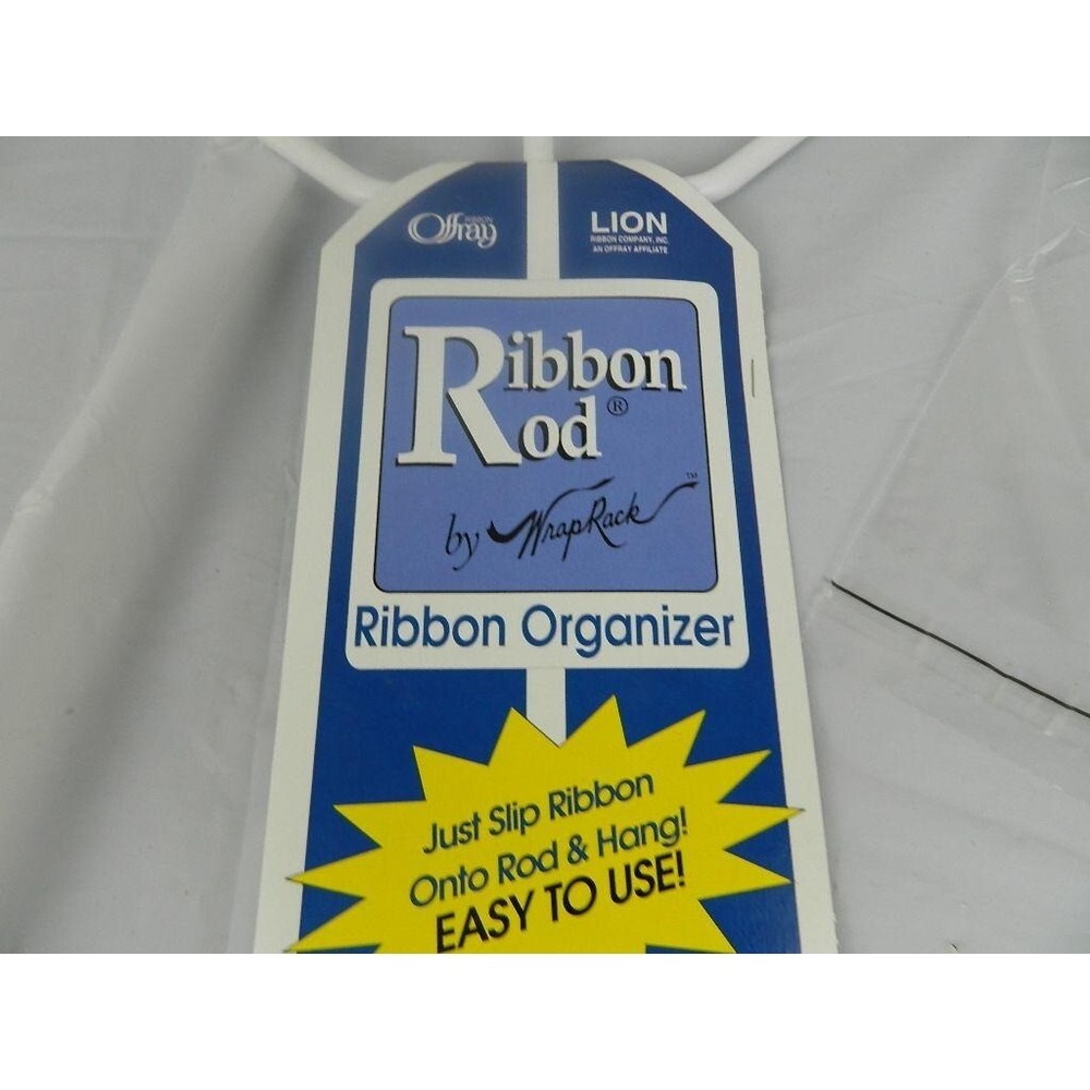 Hanging ribbon spool organizer NWT
