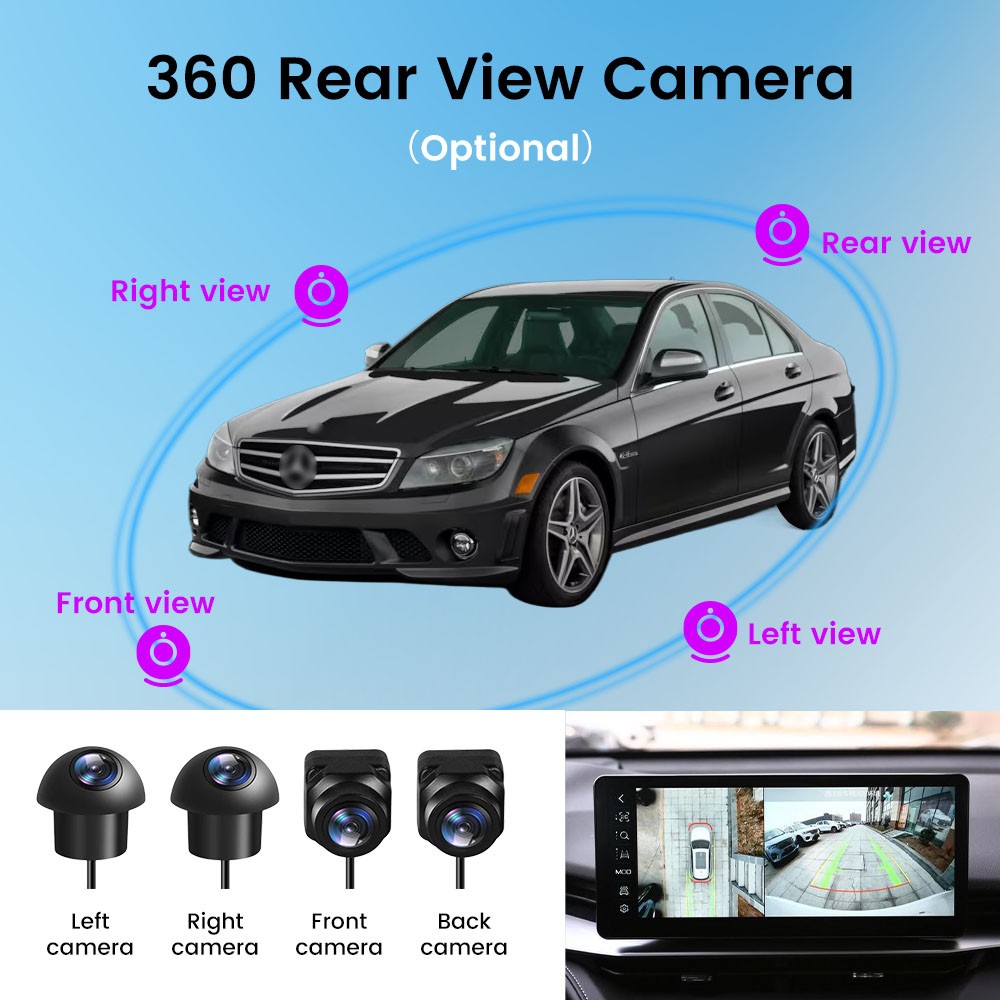12.3" Android Car Stereo Radio for Benz E 2014-2015 GPS Navigation 4G
