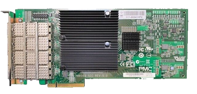PMC PM8003 SCC 111-00341 4 Port QSFP Network Controller