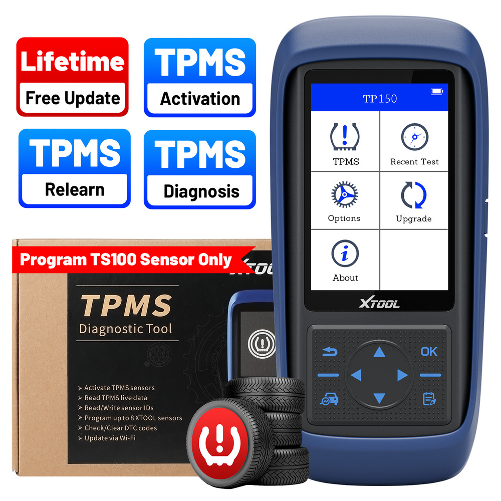 XTOOL USED TP150 TPMS Programming Tool Universal TPMS Relearn/ Reset/ Activate