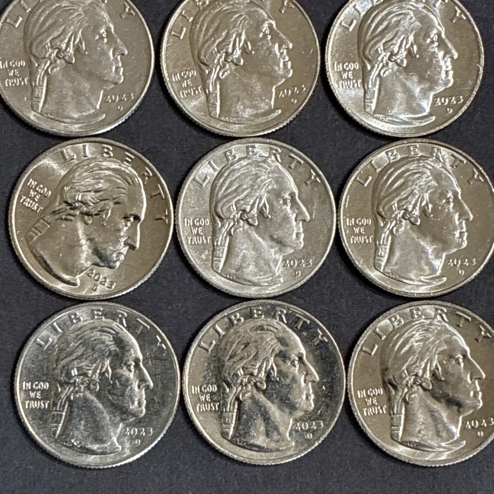 Edith kanaka’Ole quarter error D, Cod Instead of God, set of 12