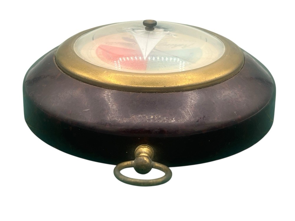 Vintage Barometer Round Made in Germany