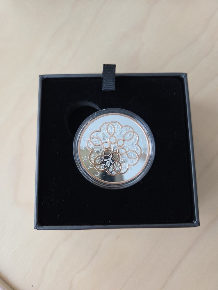 Celebrate Love 1 Oz Fine Silver Coin Canada 2026
