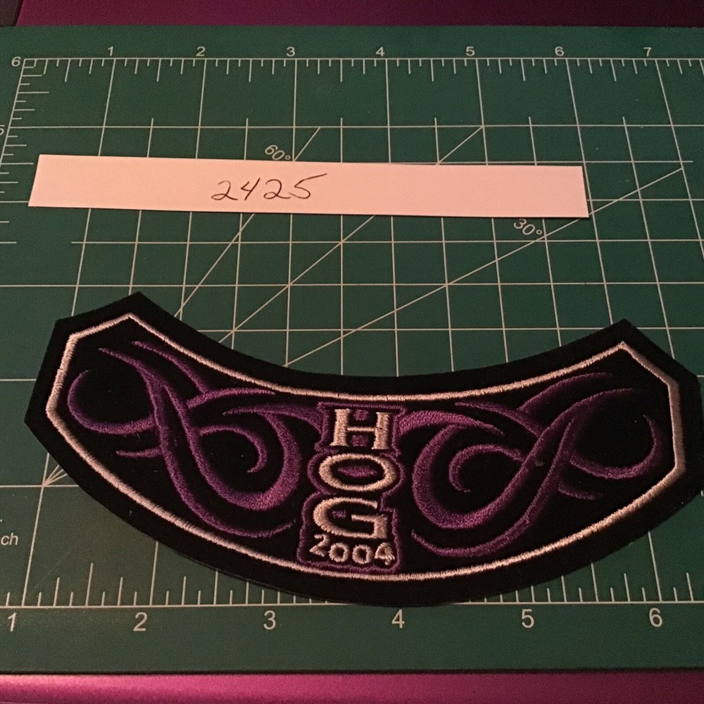 Harley-Davidson Owners Group HOG 2004 Rocker Patch Vest Jacket